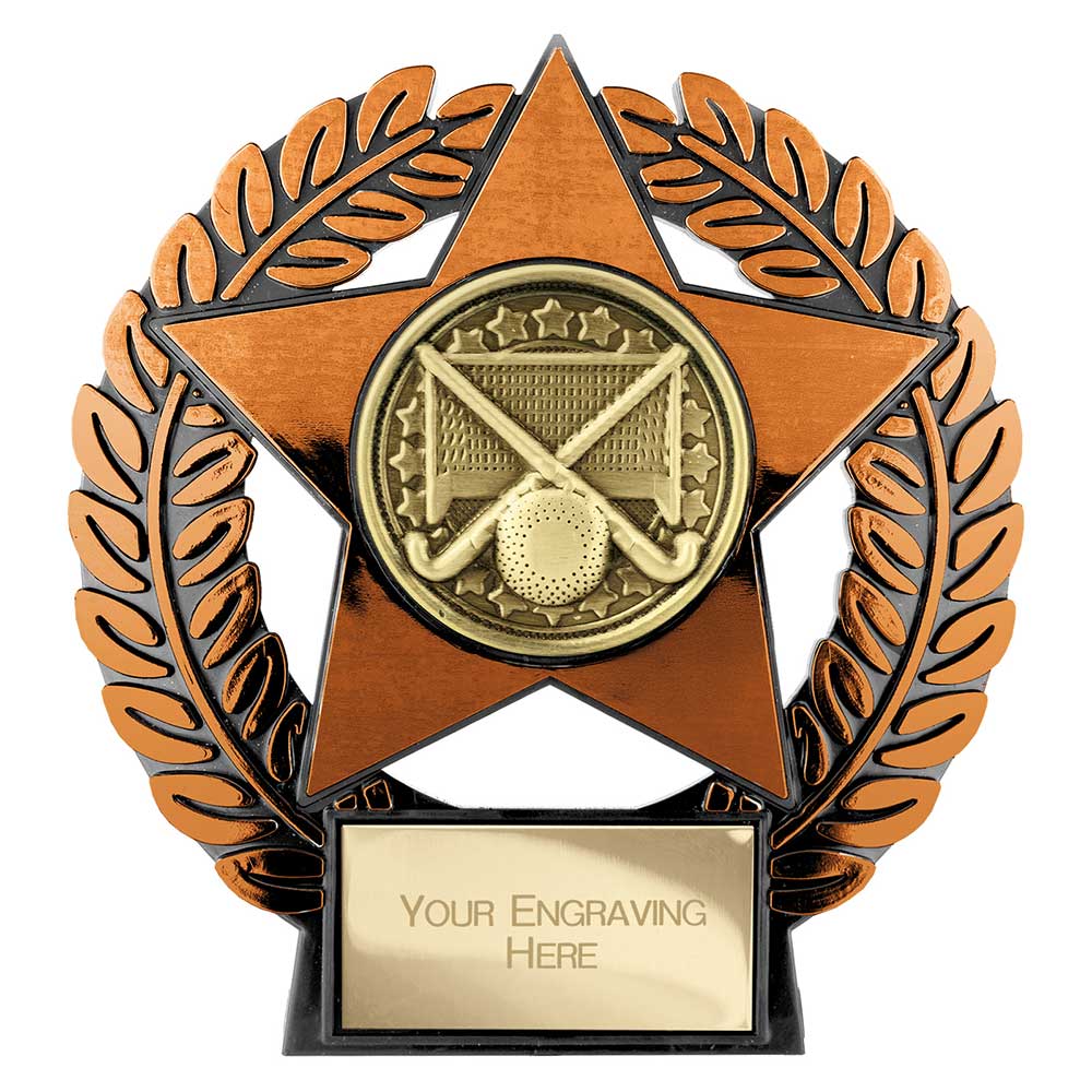 Emperor Star Hockey Plaque