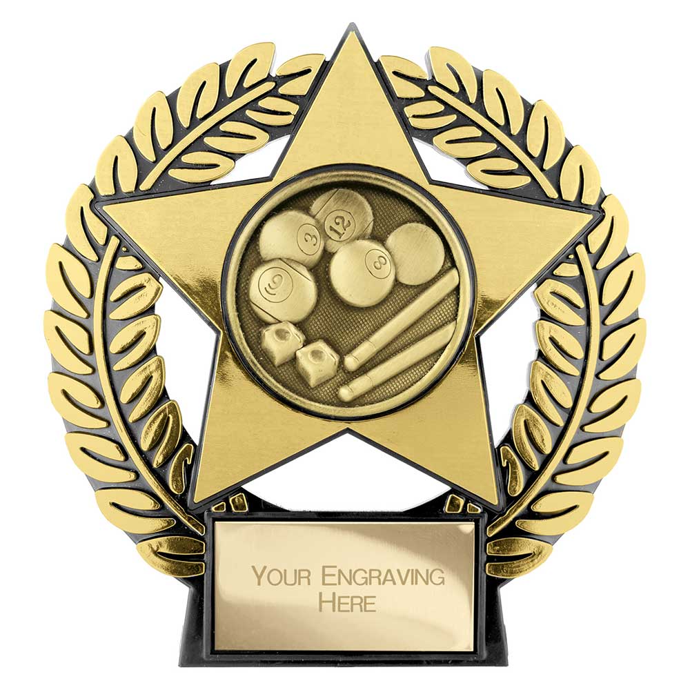 Emperor Star Pool Plaque Bronze