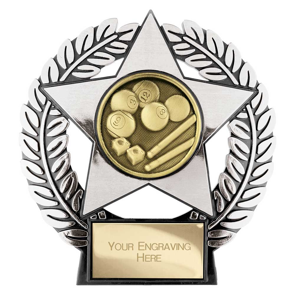 Emperor Star Pool Plaque Bronze