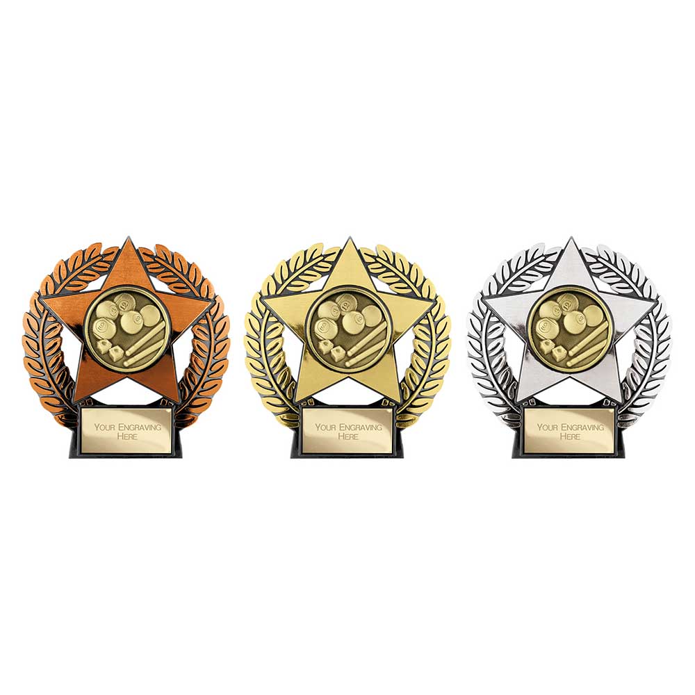 Emperor Star Pool Plaque Bronze