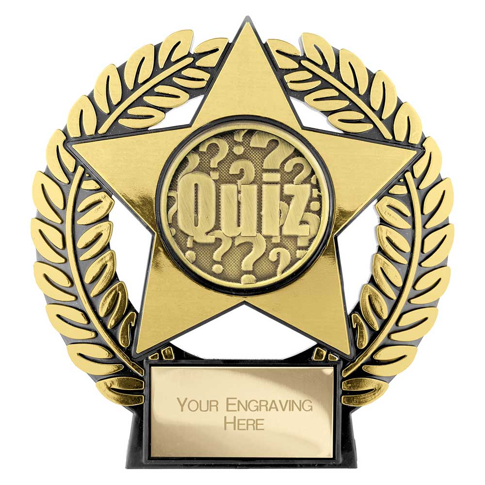 Emperor Star Quiz Plaque Bronze 120mm
