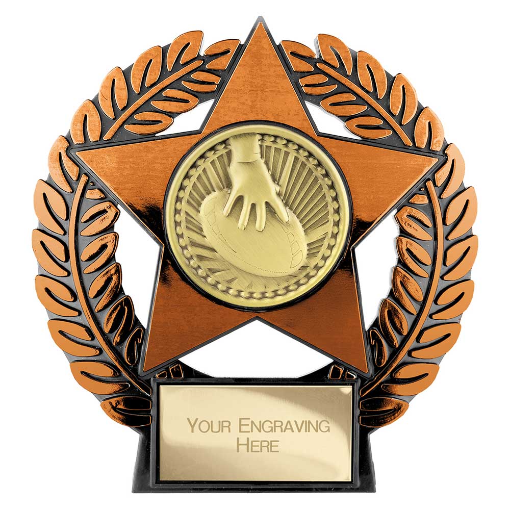 Emperor Star Rugby Plaque