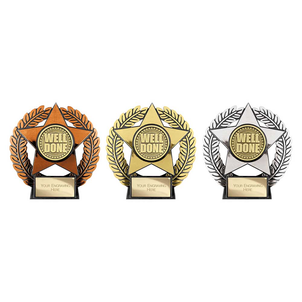 Emperor Star Well Done Plaque