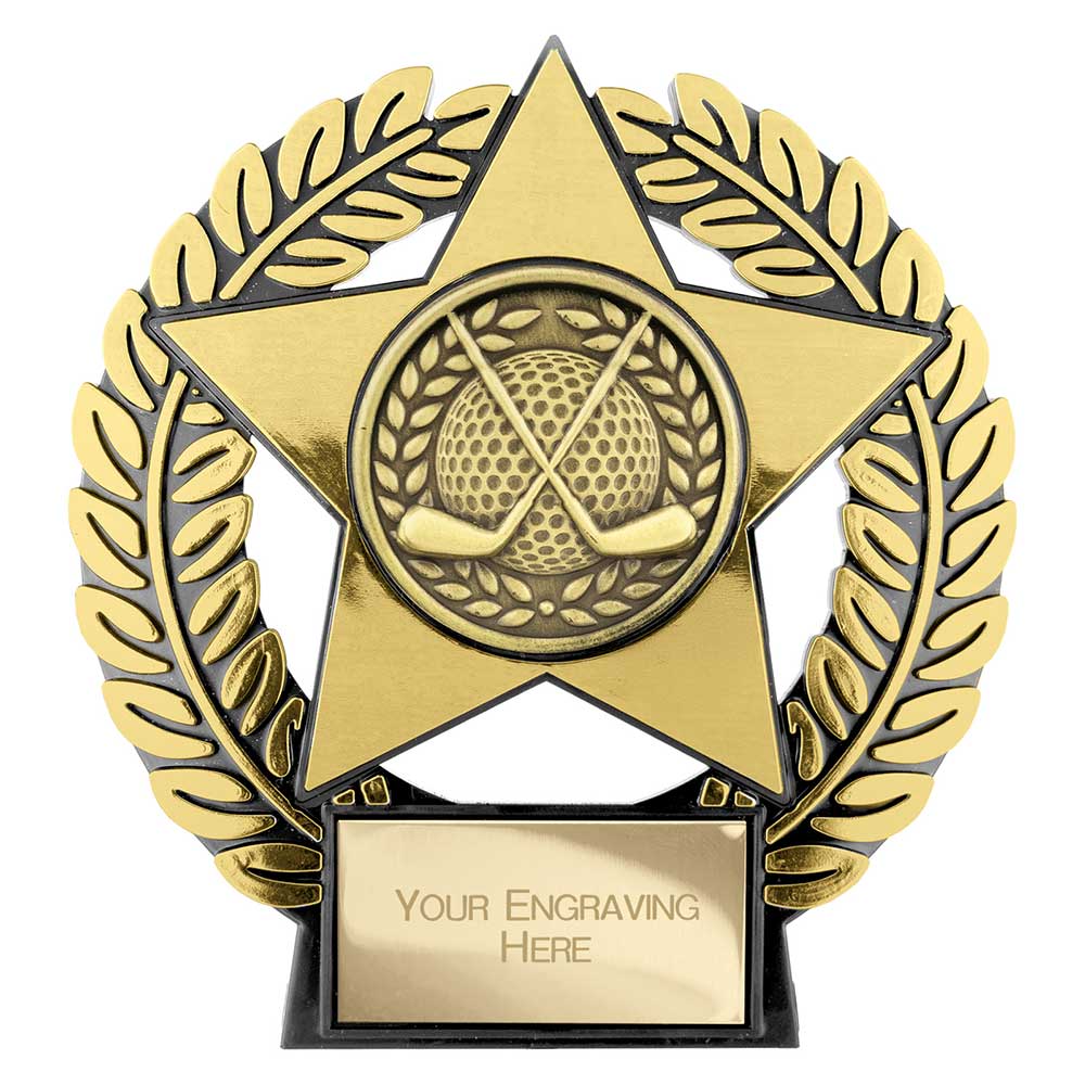 Emperor Star Golf Plaque (Various Options)