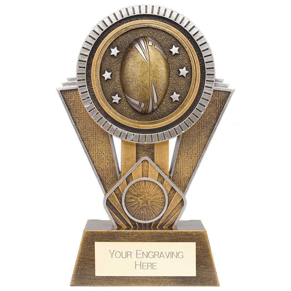 Apex Ikon Rugby Award Gold & Silver
