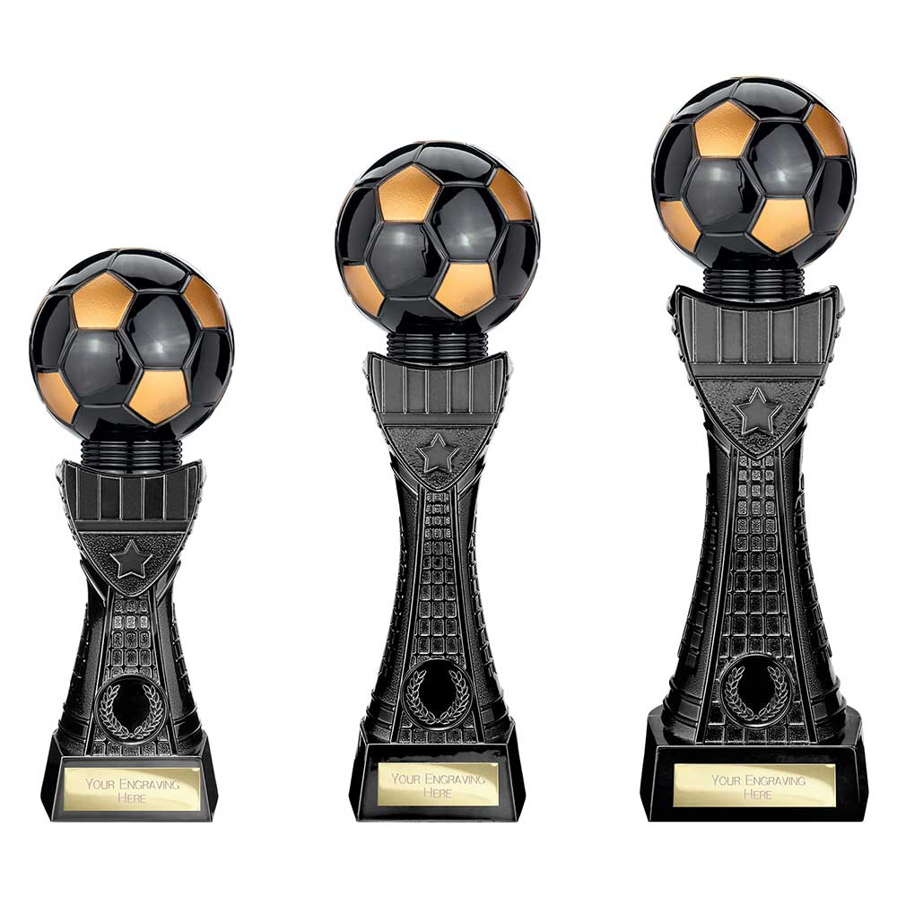 Black Viper Tower Football Award - Trophies - Prudhoe Rosettes