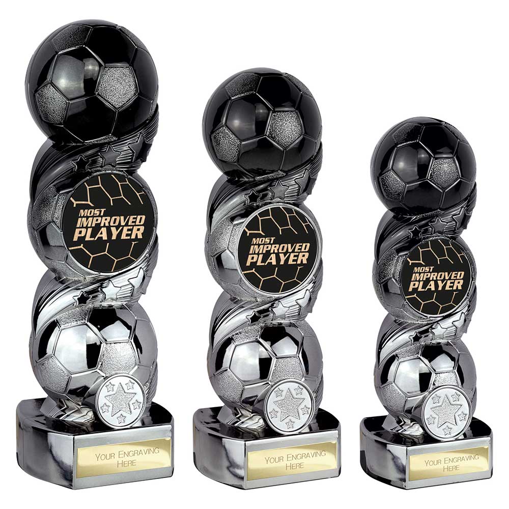Hat-trick Strike Most Improved - Trophies - Prudhoe Rosettes