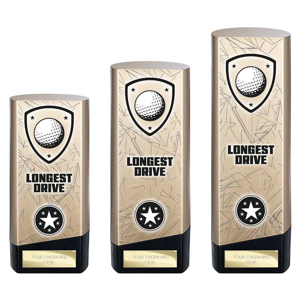 Prime Heavyweight Golf Longest Drive - Trophies - Prudhoe Rosettes