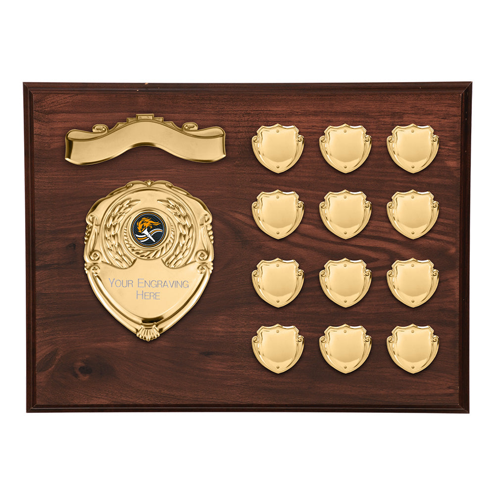 Principal Mahogany Annual Plaque