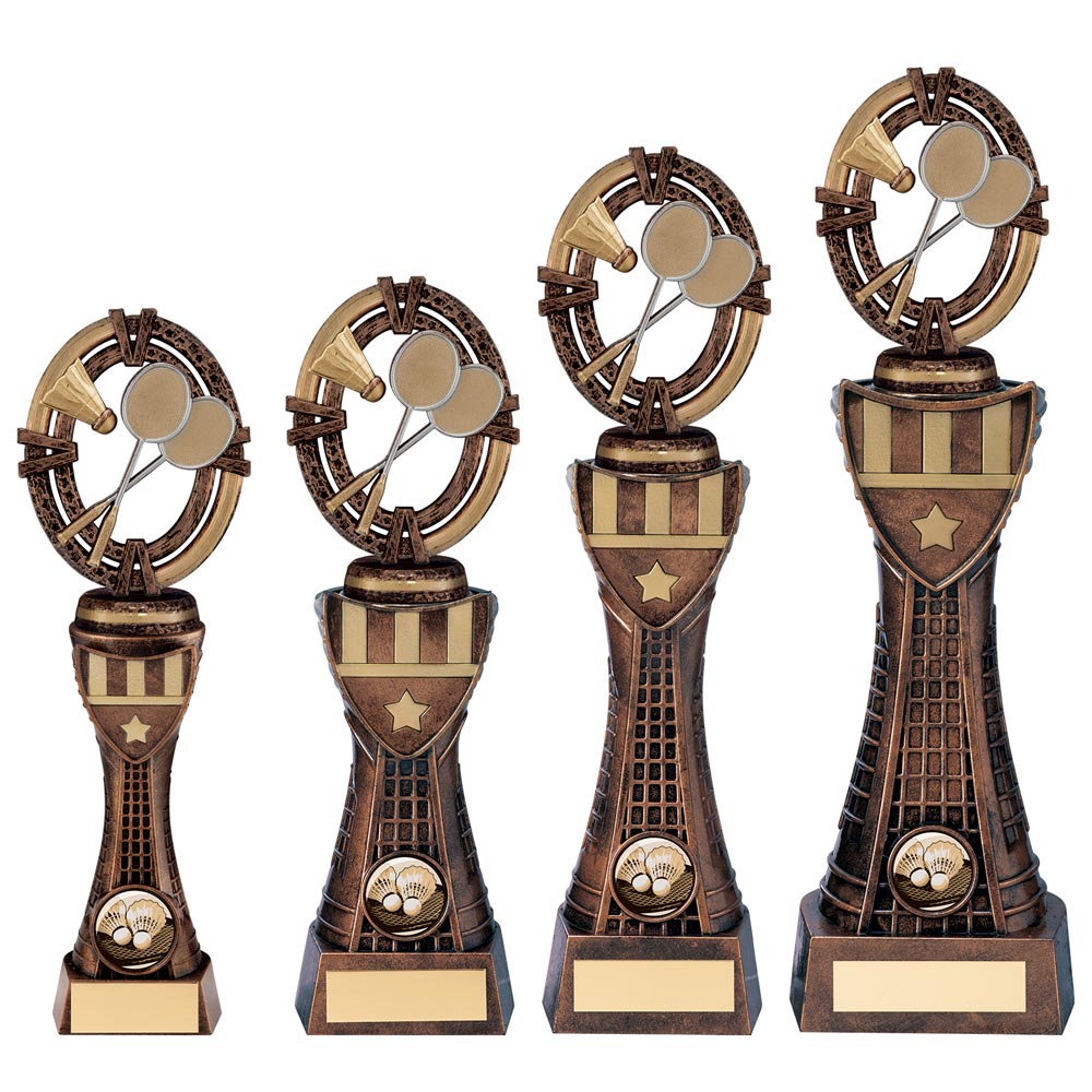 Maverick Badminton Heavyweight Award - Trophies - Prudhoe Rosettes