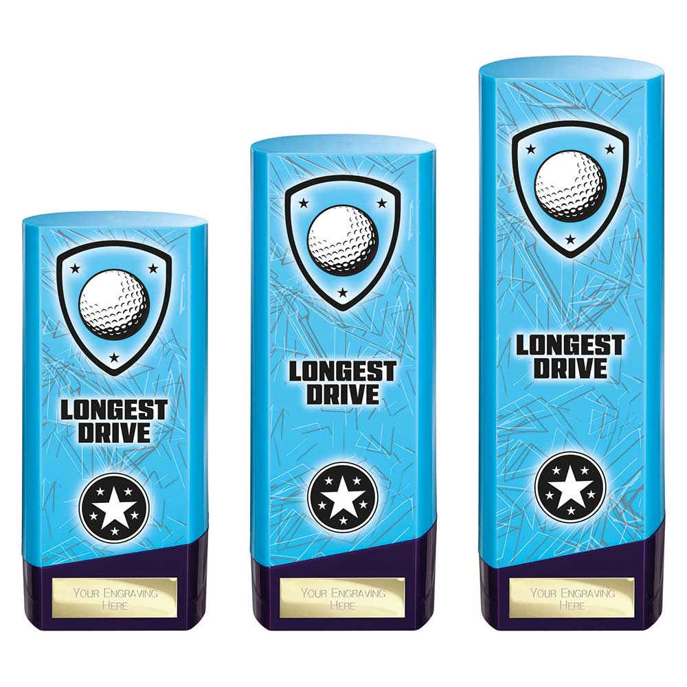 Prime Heavyweight Golf Longest Drive - Trophies - Prudhoe Rosettes