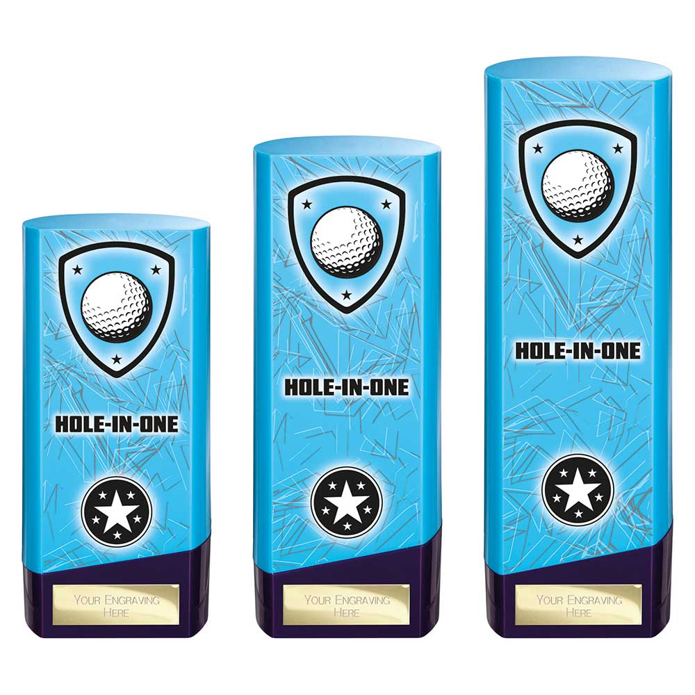 Prime Heavyweight Golf Hole in One - Trophies - Prudhoe Rosettes