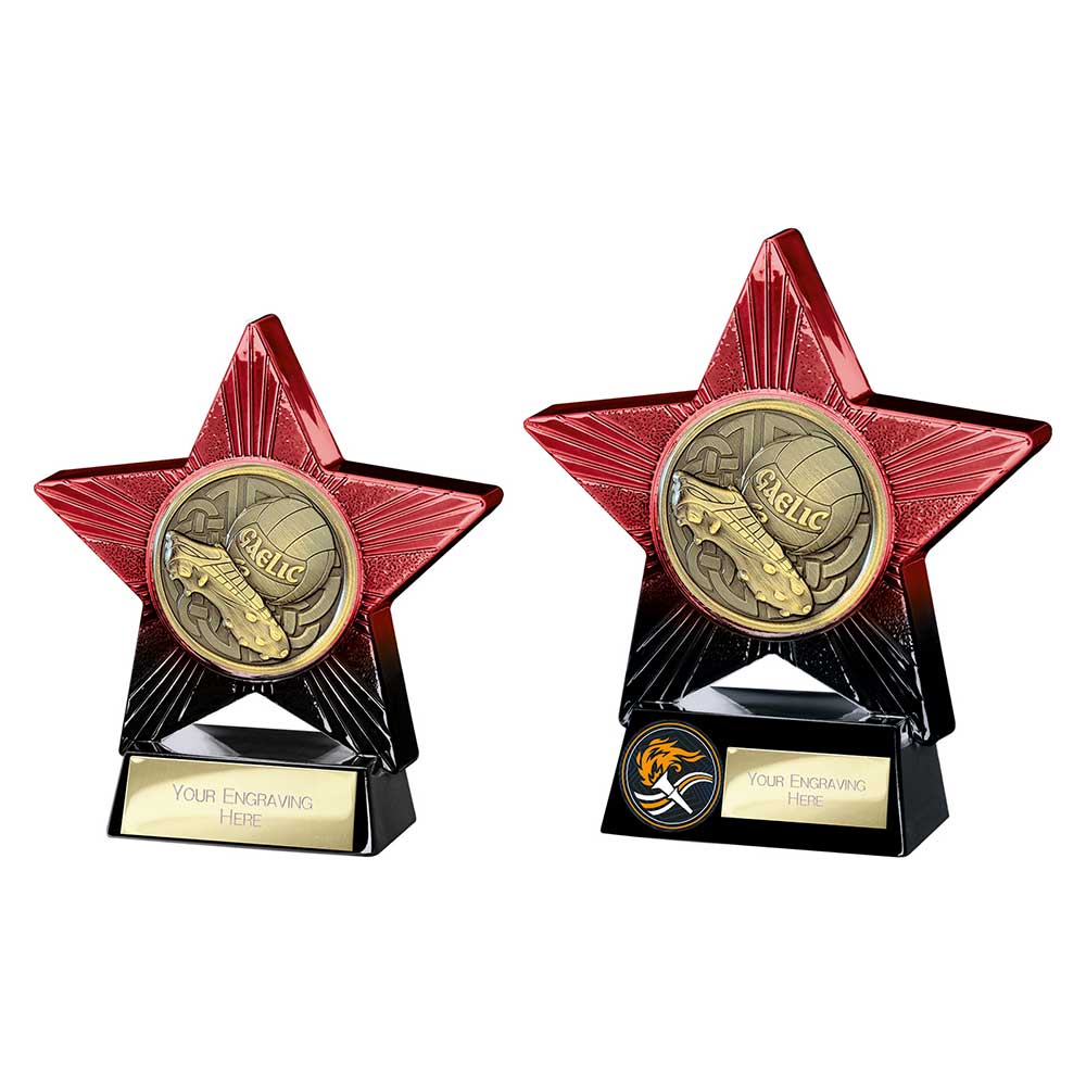 Superstar Gaelic Football Award (Various Colour Options)