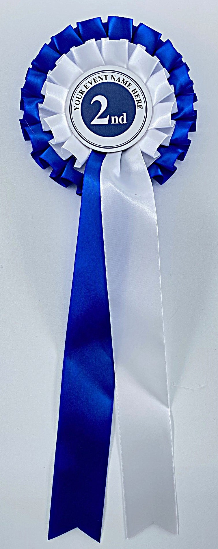 Personalised Stock Rosettes, Two Tier