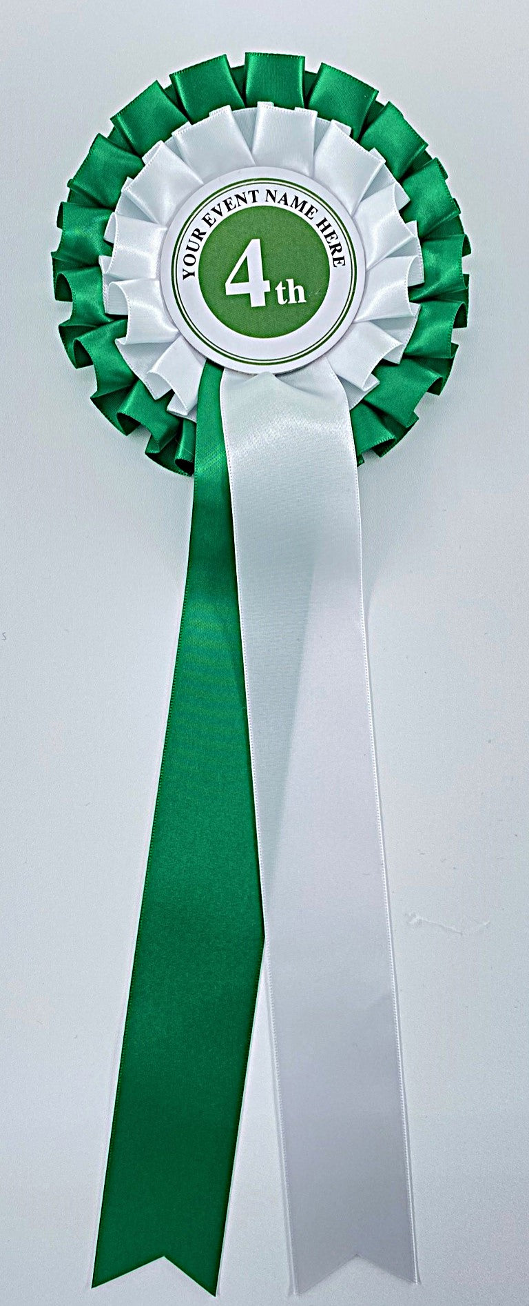 Personalised Stock Rosettes, Two Tier