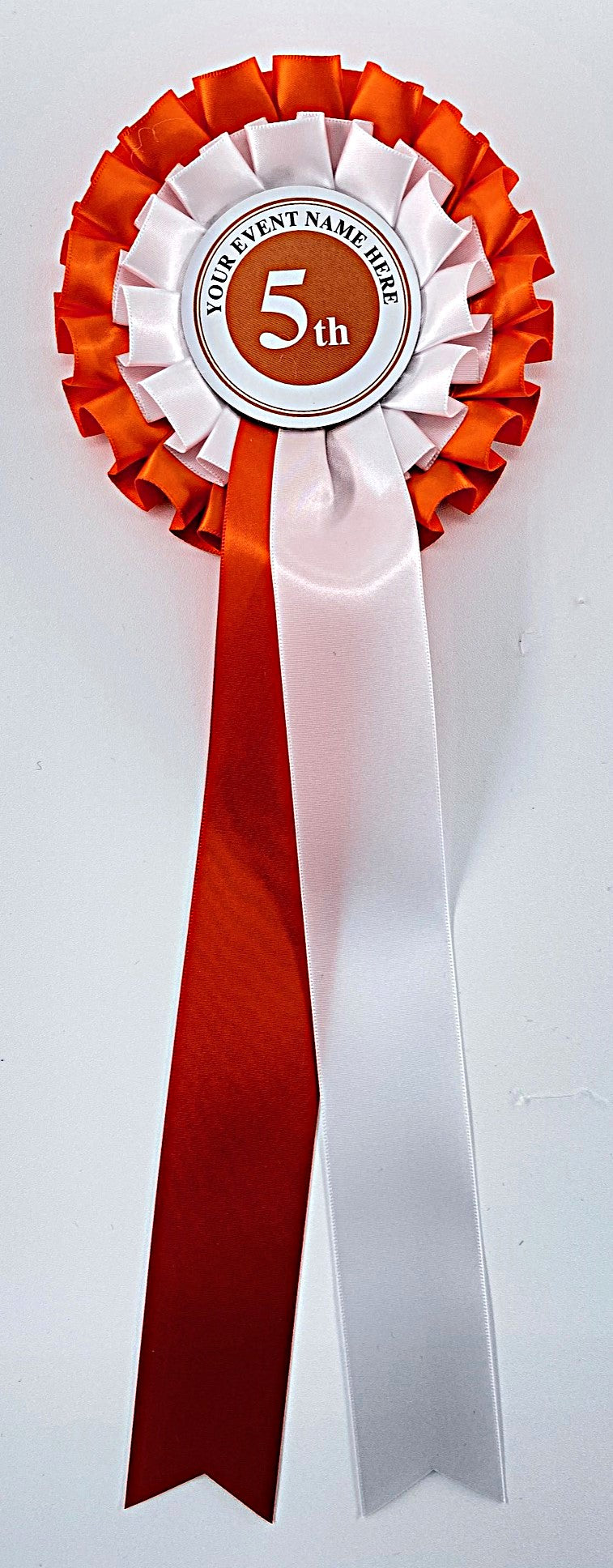 Personalised Stock Rosettes, Two Tier