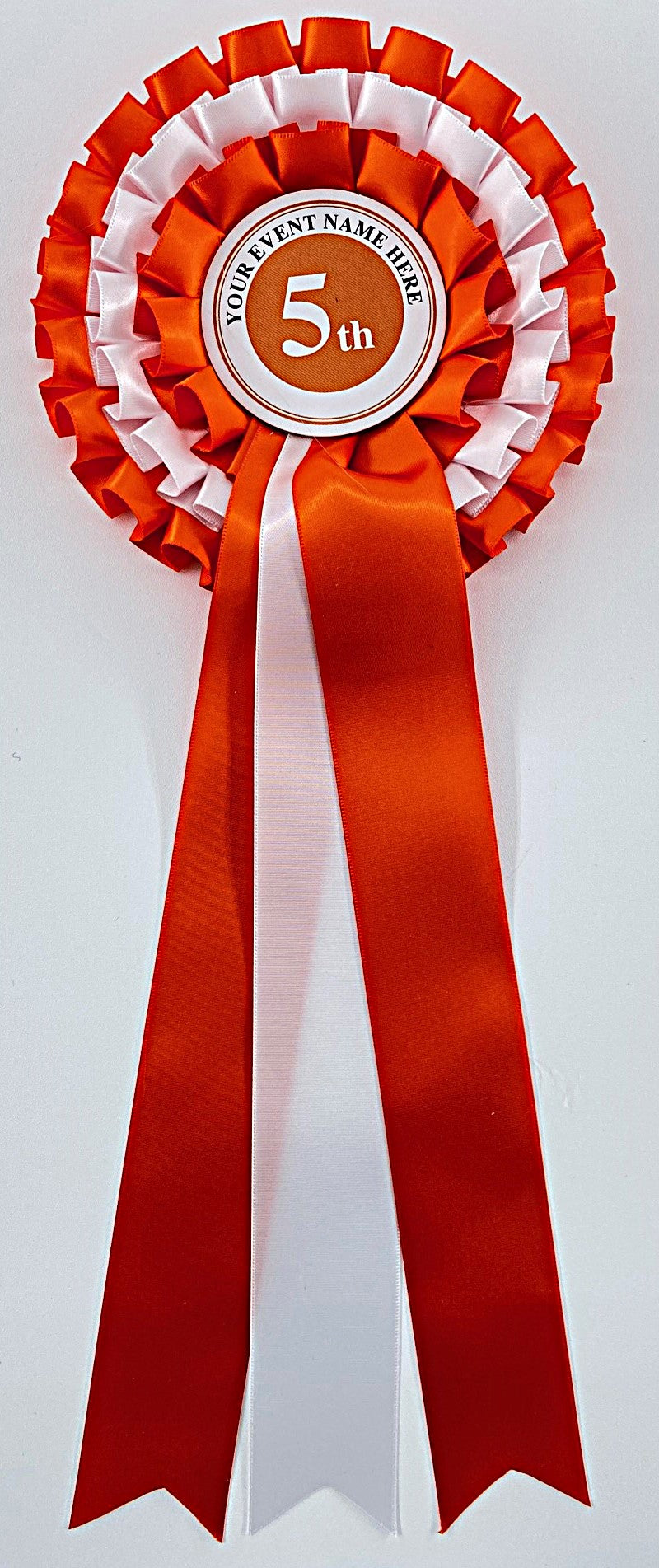 Personalised Stock Rosettes, Three Tier