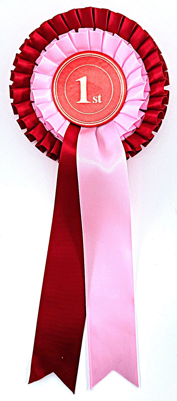 Stock Rosettes, Two Tier