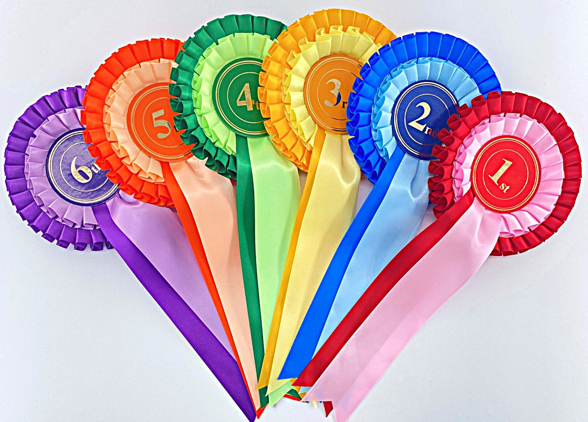 Stock Rosettes, Two Tier