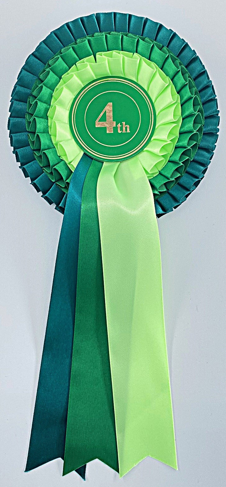 Stock Rosettes, Three Tier