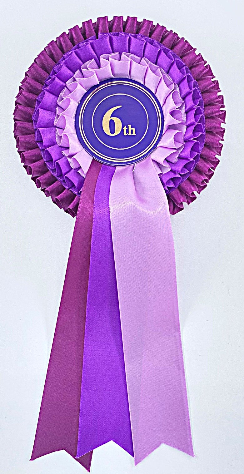 Stock Rosettes, Three Tier