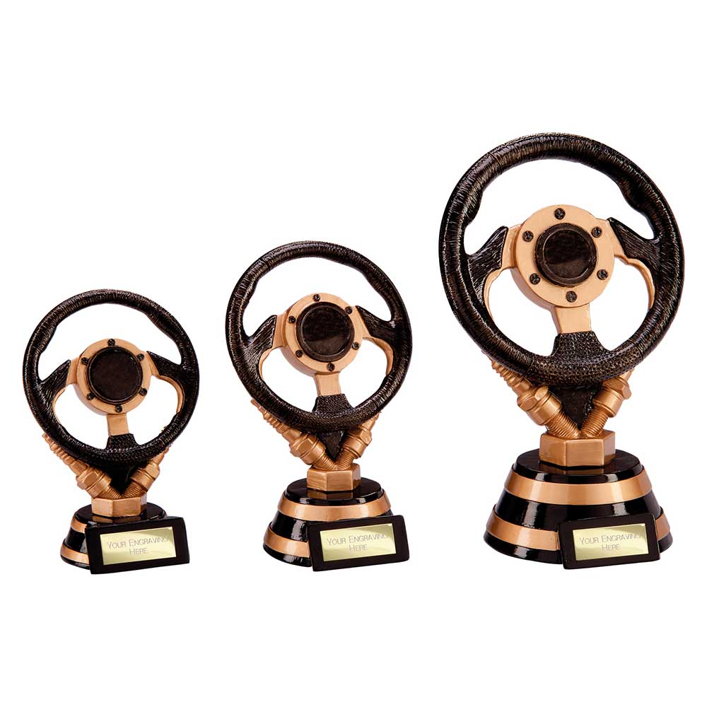 Apex Motorsport Steering Wheel Award - Trophies - Prudhoe Rosettes