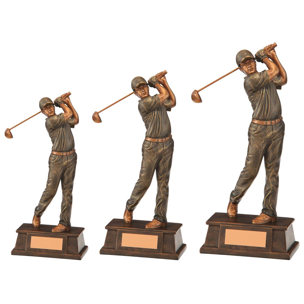 The Classical Male Golf Award - Trophies - Prudhoe Rosettes