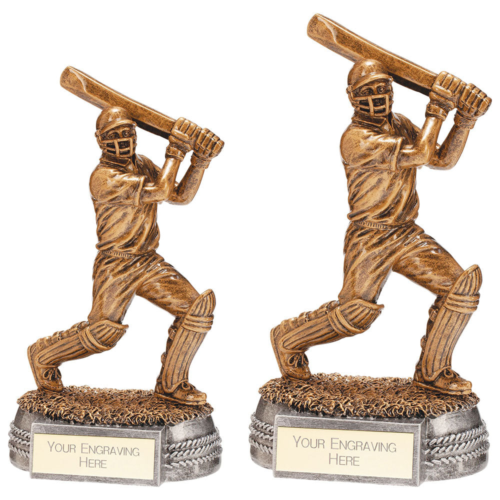 Centurion Cricket Batsman Resin Figure - Trophies - Prudhoe Rosettes