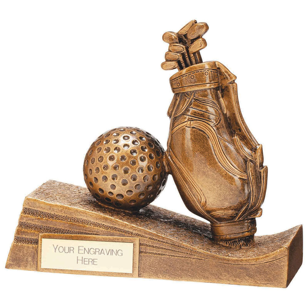 Horizon Golf Bag Resin Award Gold