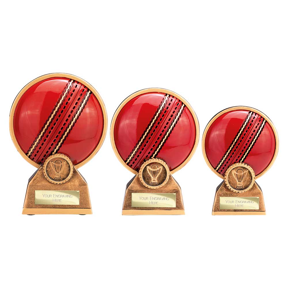 Zenith Cricket Ball Resin Award - Trophies - Prudhoe Rosettes