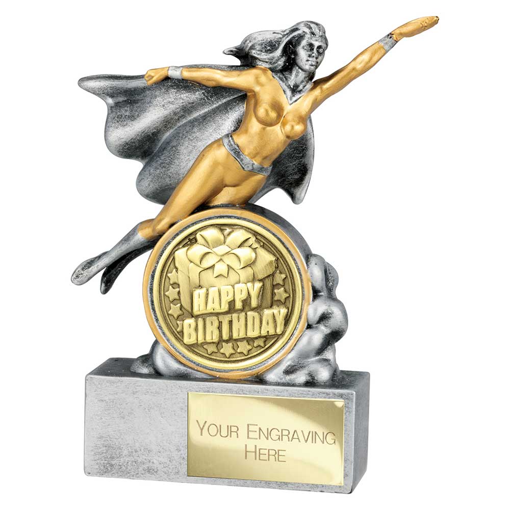 Hero Female Happy Birthday Award