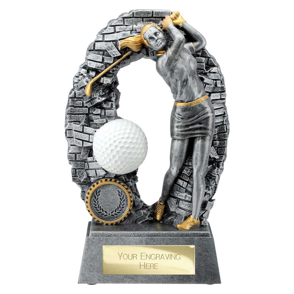 Blast Out Golf Female Resin Award