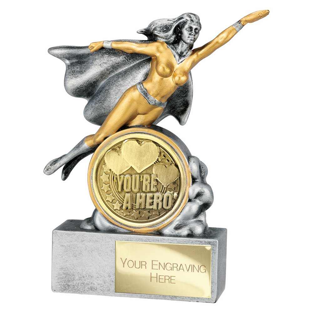 Hero Female You're a Hero Award
