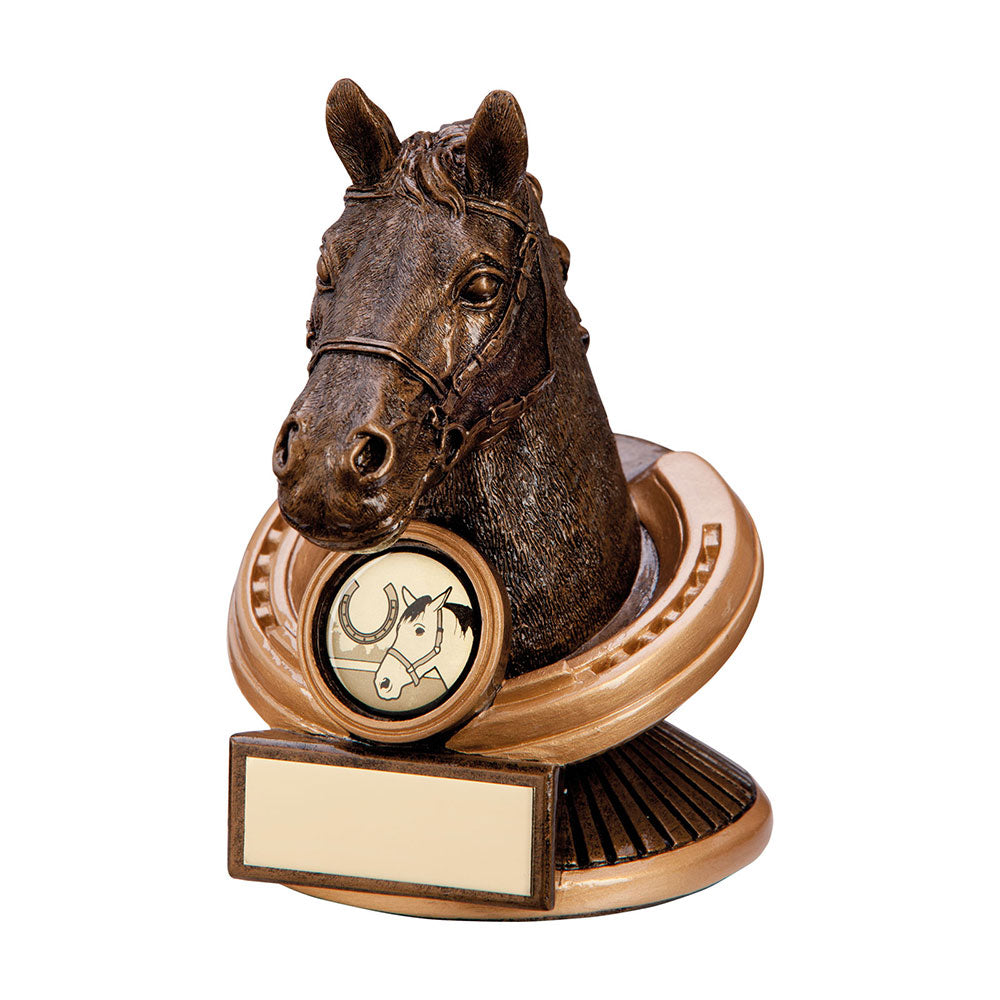 Endurance Equestrian Horse Head Award
