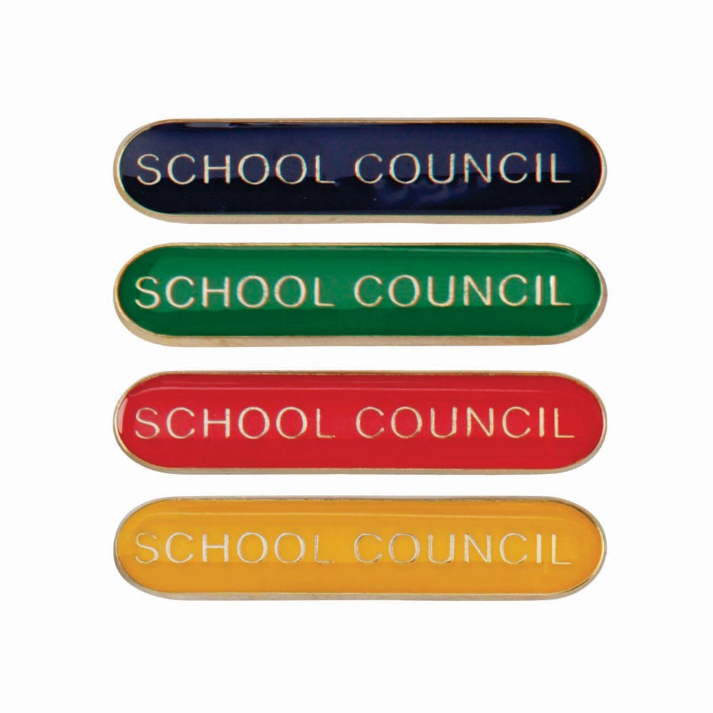 Scholar Bar Badge School Council - Trophies - Prudhoe Rosettes