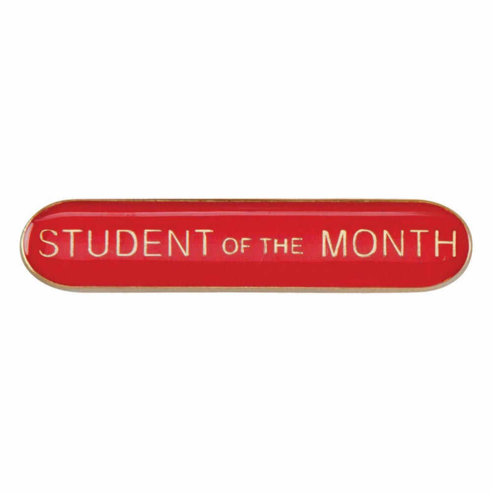 Scholar Bar Badge Student of Month