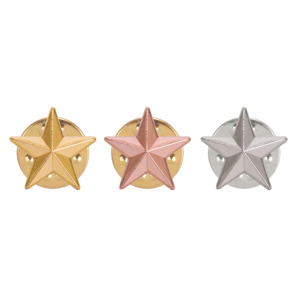 3D Star Pin Badge - Trophies - Prudhoe Rosettes