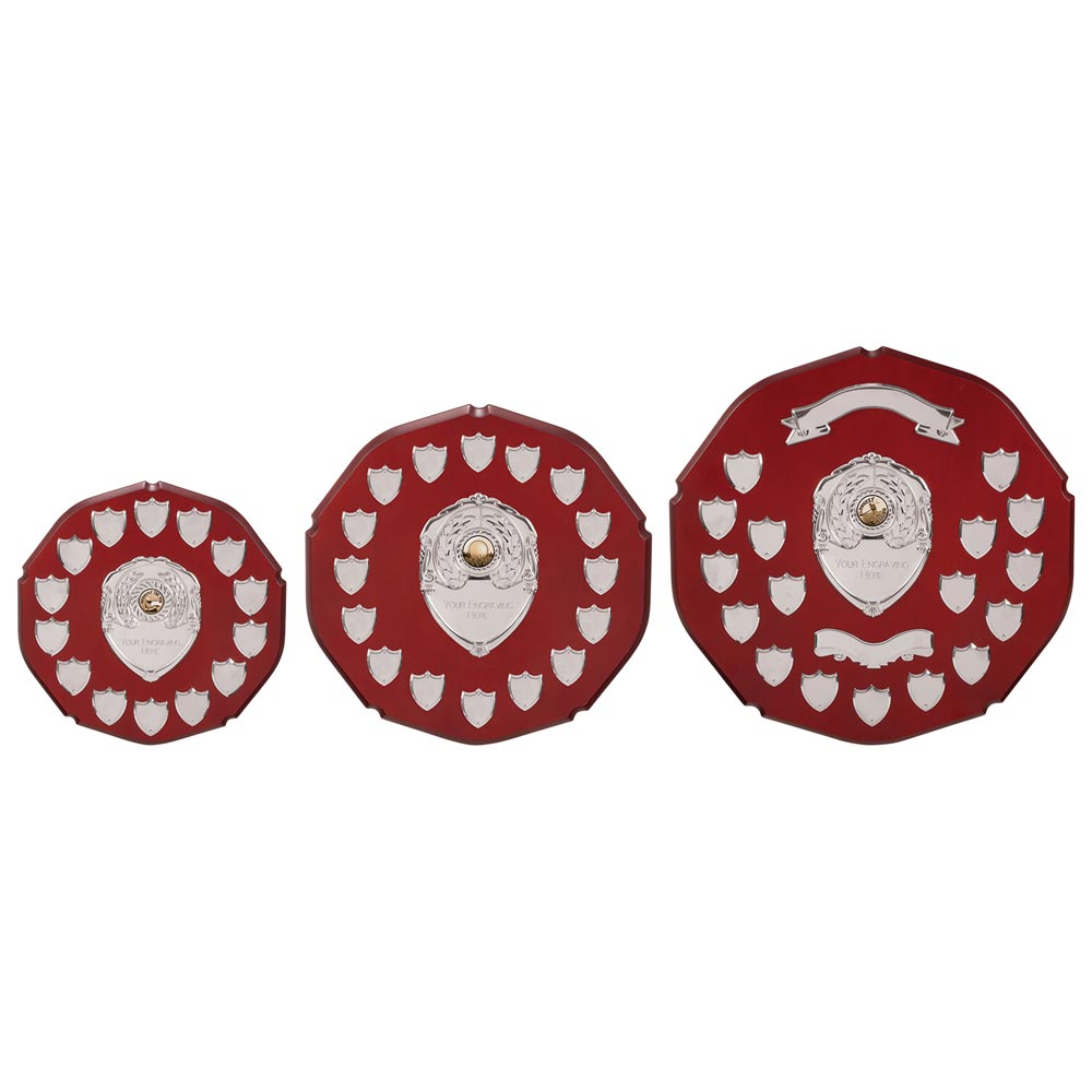 English Rose Annual Shield - Trophies - Prudhoe Rosettes