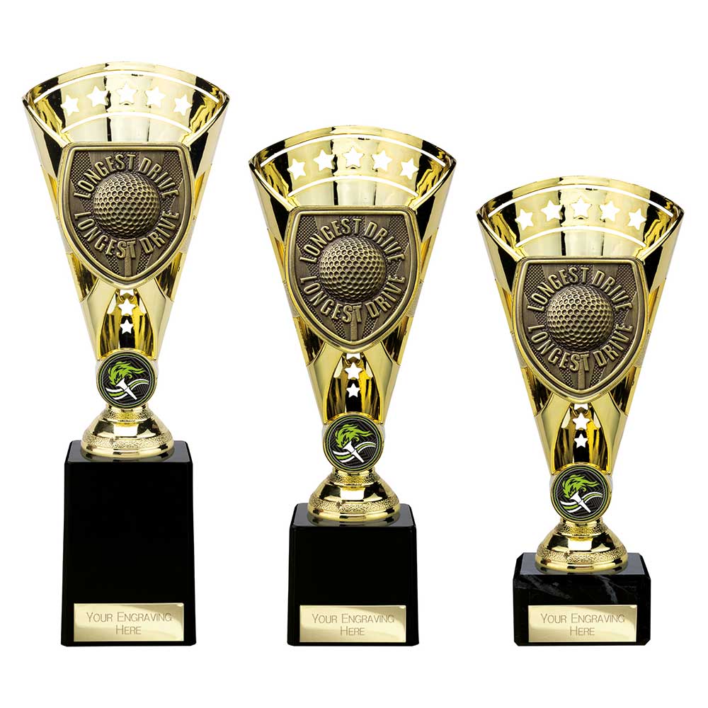 Cobra Star Golf Longest Drive - Trophies - Prudhoe Rosettes
