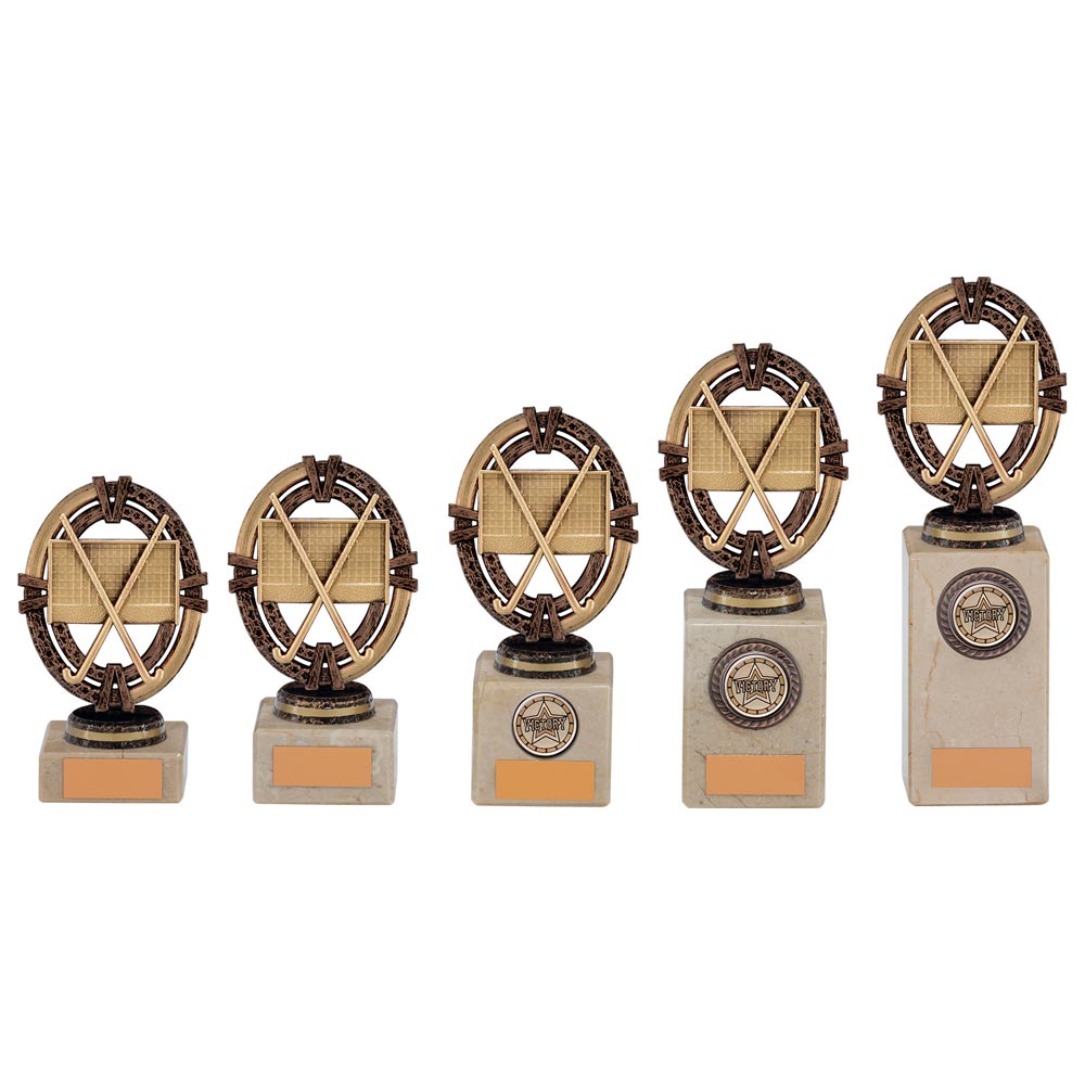 Maverick Legend Block Hockey Bronze - Trophies - Prudhoe Rosettes