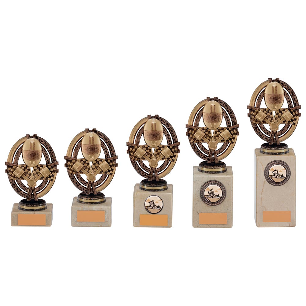 Maverick Legend Block Motorsport Bronze - Trophies - Prudhoe Rosettes