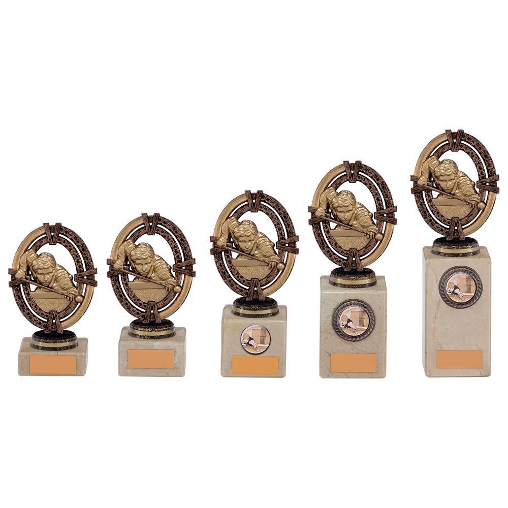 Maverick Legend Pool Snooker Bronze - Trophies - Prudhoe Rosettes