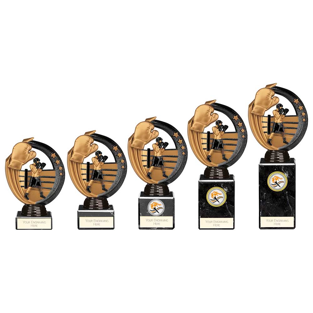 Renegade Legend Boxing Award Black - Trophies - Prudhoe Rosettes