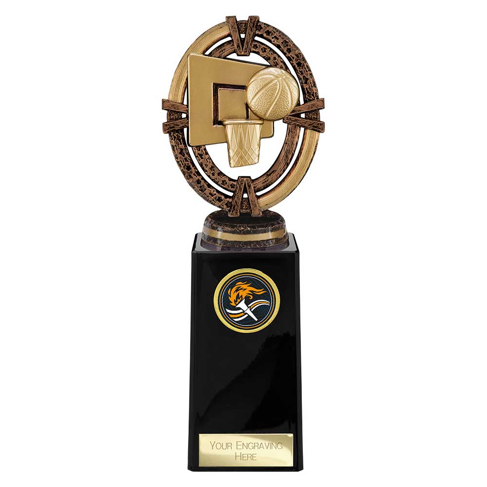Maverick Legend Block Basketball Bronze