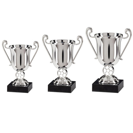 Champions Silver Plastic Cup - Trophies - Prudhoe Rosettes