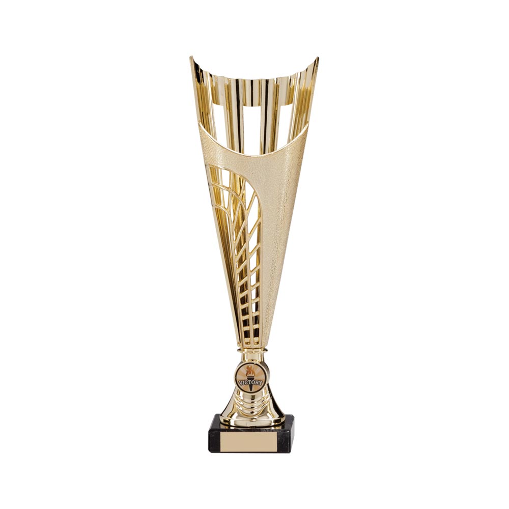 Garrison Plastic Laser Cut Cup Gold