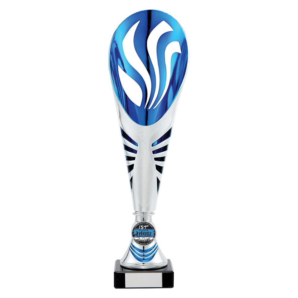 Supreme Plastic Cup Silver & Blue