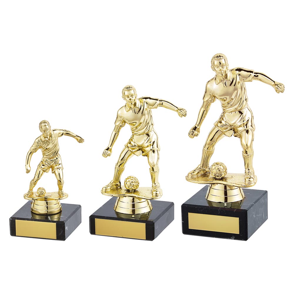 Dominion Male Football Trophy - Trophies - Prudhoe Rosettes