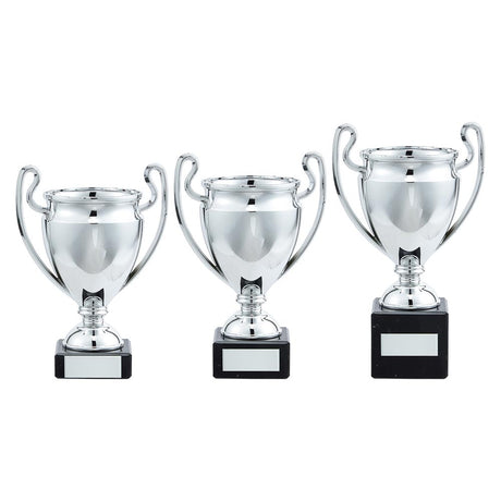 Legend Plastic Cup Silver - Trophies - Prudhoe Rosettes