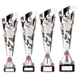 Zeus Lazer Cut Metal Cup Silver - Trophies - Prudhoe Rosettes